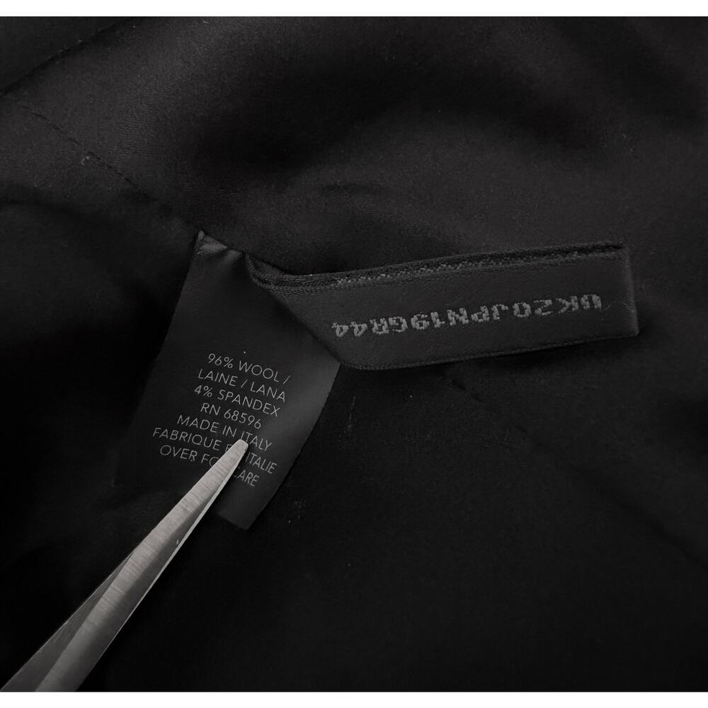 Donna Karan Black Label Wool Longline Blazer Jacket US 14 Italy Quiet Luxury - Picture 7 of 7